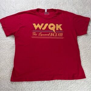 Women’s 2XL WSQK Stranger Things Red Graphic T-Shirt